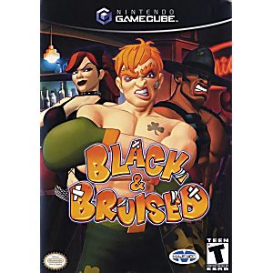 BLACK AND BRUISED (NINTENDO GAMECUBE NGC) - jeux video game-x