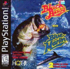 BLACK BASS WITH BLUE MARLIN (PLAYSTATION PS1) - jeux video game-x