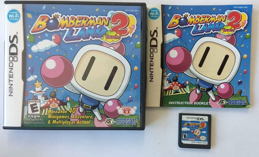 BOMBERMAN LAND TOUCH! 2 (NINTENDO DS) - jeux video game-x