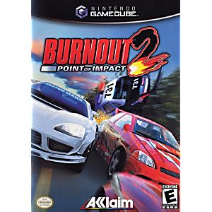 BURNOUT 2 POINT OF IMPACT (NINTENDO GAMECUBE NGC) - jeux video game-x