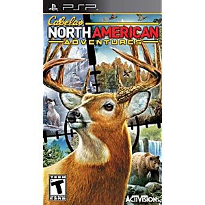 CABELA'S NORTH AMERICAN ADVENTURES 2011 (PLAYSTATION PORTABLE PSP) - jeux video game-x