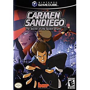 CARMEN SANDIEGO THE SECRET OF THE STOLEN DRUMS (NINTENDO GAMECUBE NGC) - jeux video game-x