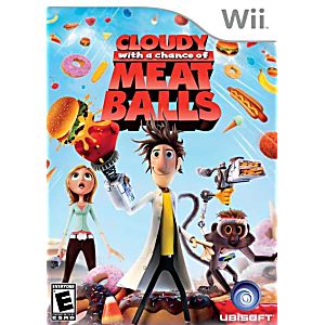 CLOUDY WITH A CHANCE OF MEATBALLS NINTENDO WII - jeux video game-x