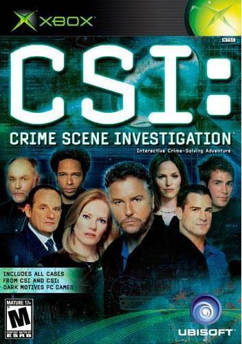 CSI: CRIME SCENE INVESTIGATION (XBOX) - jeux video game-x