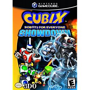 CUBIX ROBOTS FOR EVERYONE SHOWDOWN (NINTENDO GAMECUBE NGC) - jeux video game-x