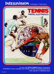 Tennis (INTELLIVISION INTEL) - jeux video game-x