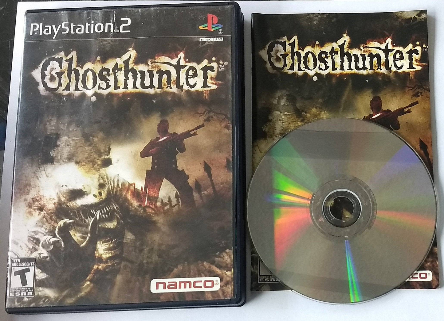 GHOSTHUNTER (PLAYSTATION 2 PS2) - jeux video game-x