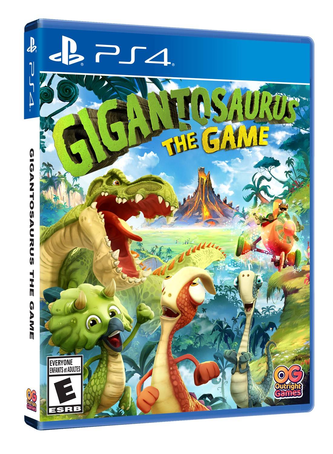 GIGANTOSAURUS THE GAME (PLAYSTATION 4 PS4) - jeux video game-x