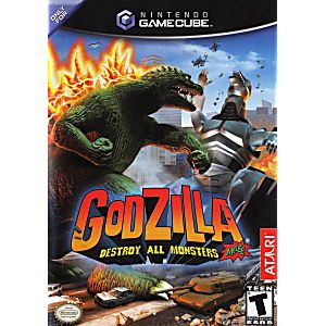 GODZILLA DESTROY ALL MONSTERS MELEE (NINTENDO GAMECUBE NGC) - jeux video game-x