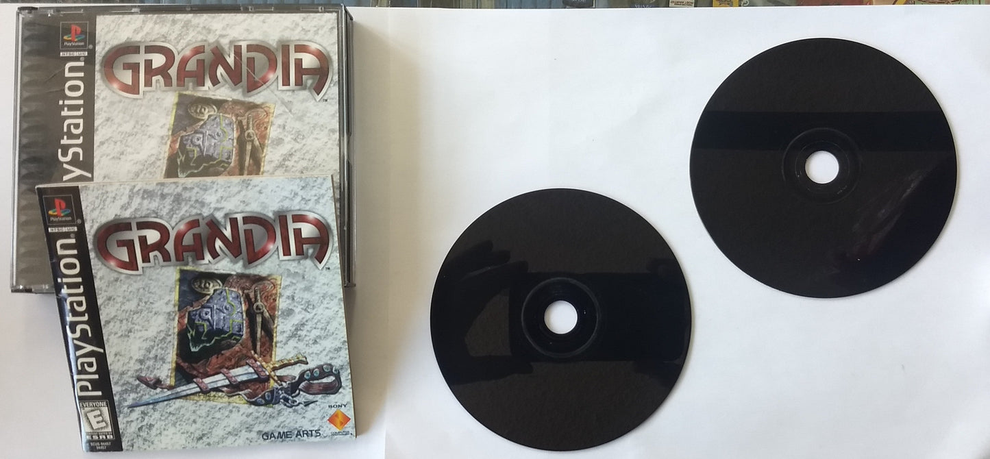 GRANDIA (PLAYSTATION PS1) - jeux video game-x