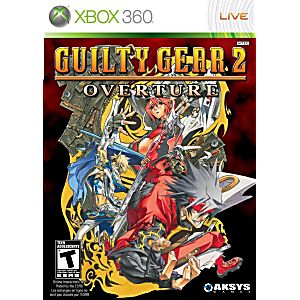 GUILTY GEAR 2 OVERTURE (XBOX 360 X360) - jeux video game-x