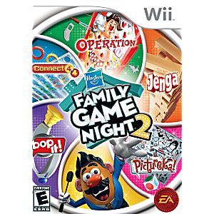 HASBRO FAMILY GAME NIGHT 2 (NINTENDO WII) - jeux video game-x