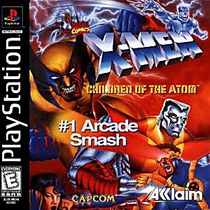 X-MEN CHILDREN OF THE ATOM (PLAYSTATION PS1) - jeux video game-x