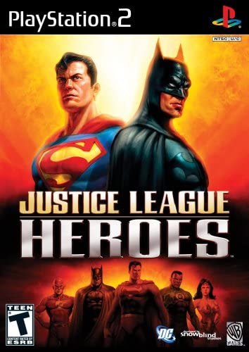 JUSTICE LEAGUE HEROES (PLAYSTATION 2 PS2) - jeux video game-x