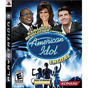 KARAOKE REVOLUTION AMERICAN IDOL ENCORE (PLAYSTATION 3 PS3) - jeux video game-x