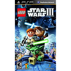 LEGO STAR WARS III 3: THE CLONE WARS (PLAYSTATION PORTABLE PSP) - jeux video game-x