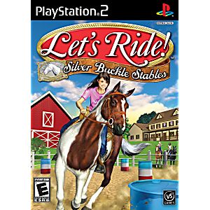 LET'S RIDE SILVER BUCKLE STABLES (PLAYSTATION 2 PS2) - jeux video game-x