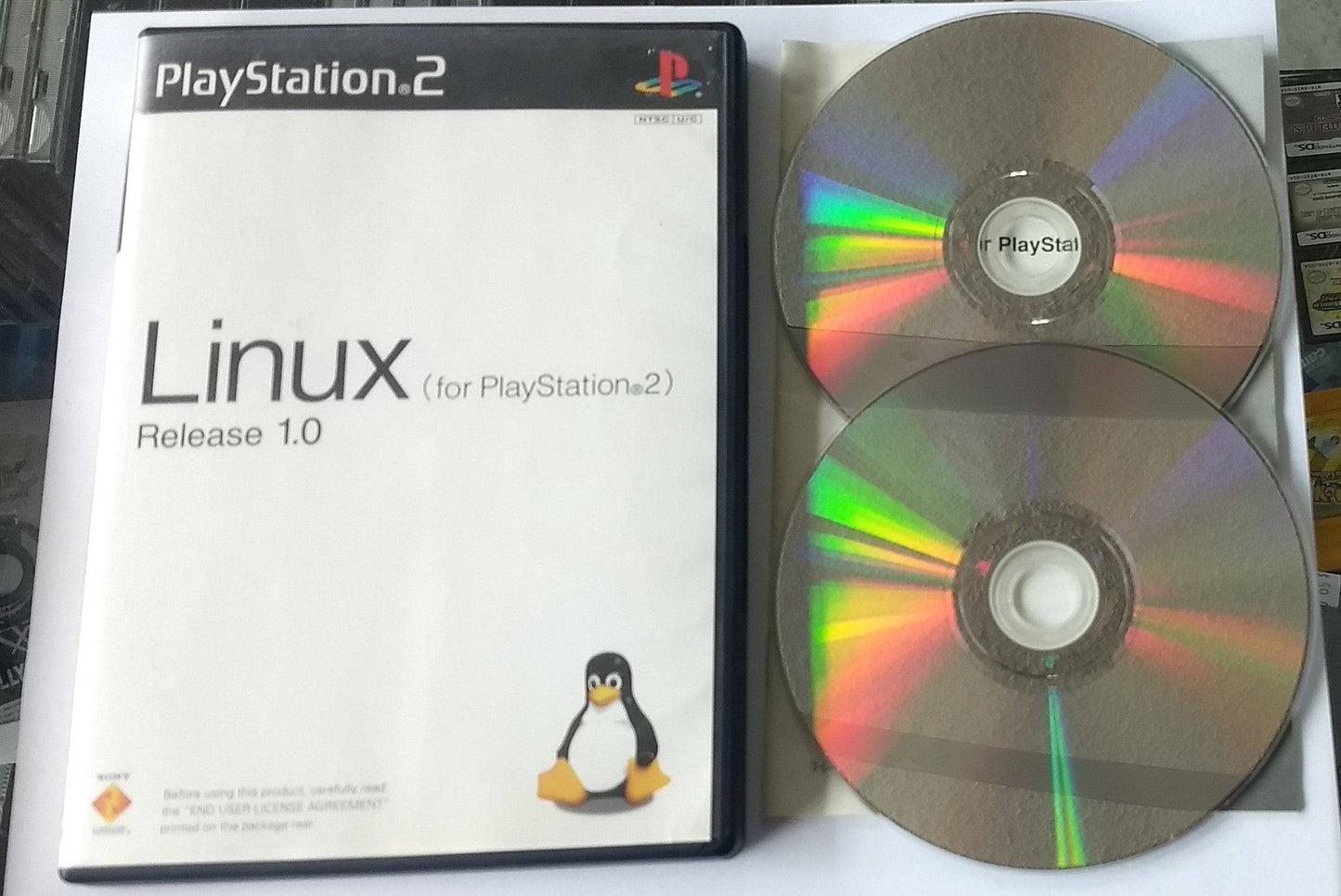 LINUX (PLAYSTATION 2 PS2) - jeux video game-x