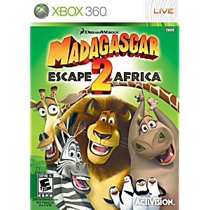 MADAGASCAR ESCAPE 2 AFRICA (XBOX 360 X360) - jeux video game-x