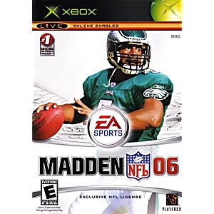 MADDEN NFL 06 (XBOX) - jeux video game-x
