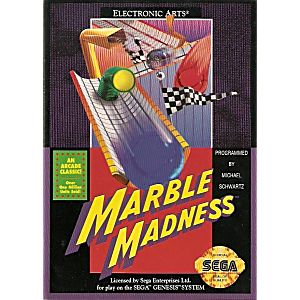 MARBLE MADNESS (SEGA GENESIS SG) - jeux video game-x