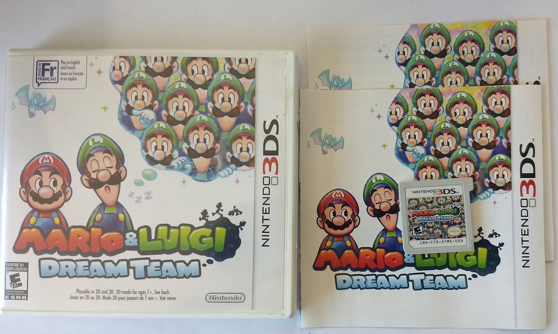 MARIO AND LUIGI: DREAM TEAM NINTENDO 3DS - jeux video game-x