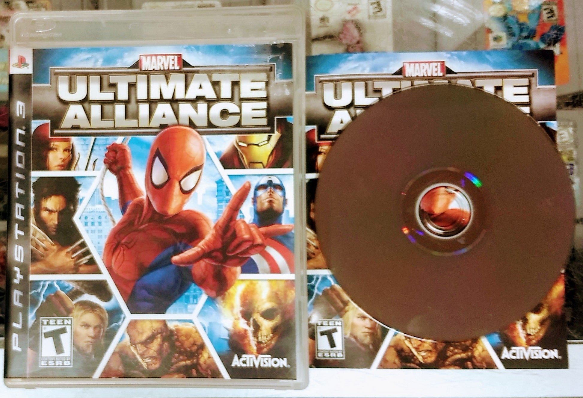 MARVEL ULTIMATE ALLIANCE (PLAYSTATION 3 PS3) - jeux video game-x