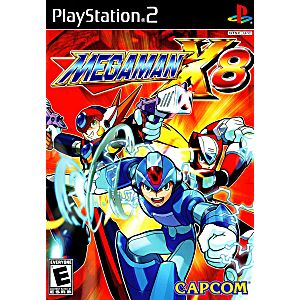 MEGA MAN X8  (PLAYSTATION 2 PS2) - jeux video game-x