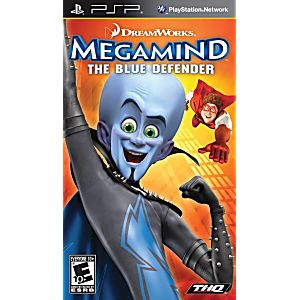 MEGAMIND: THE BLUE DEFENDER (PLAYSTATION PORTABLE PSP) - jeux video game-x