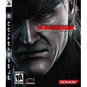 METAL GEAR SOLID 4 GUNS OF THE PATRIOTS (PAL IMPORT)(PLAYSTATION 3 PS3) - jeux video game-x