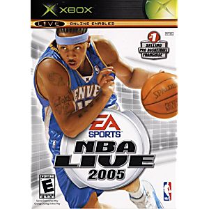 NBA LIVE 2005 (XBOX) - jeux video game-x