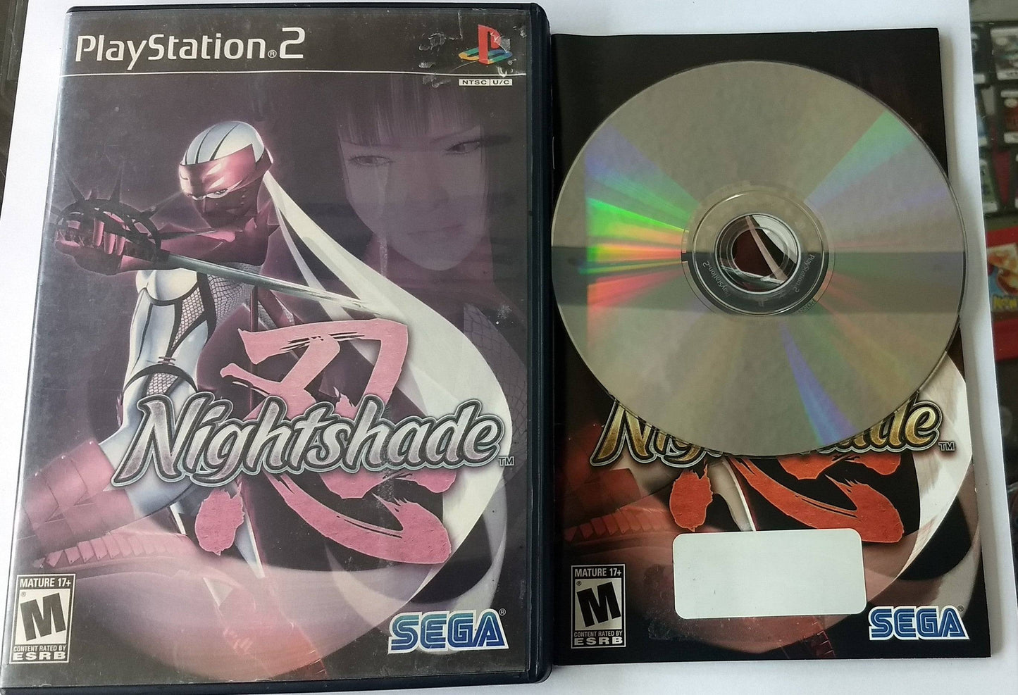 NIGHTSHADE (PLAYSTATION 2 PS2) - jeux video game-x