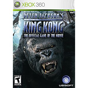 PETER JACKSON'S KING KONG THE OFFICIAL GAME OF THE MOVIE XBOX 360 X360 - jeux video game-x