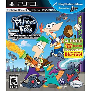 PHINEAS AND FERB : ACROSS THE SECOND DIMENSION (PLAYSTATION 3 PS3) - jeux video game-x