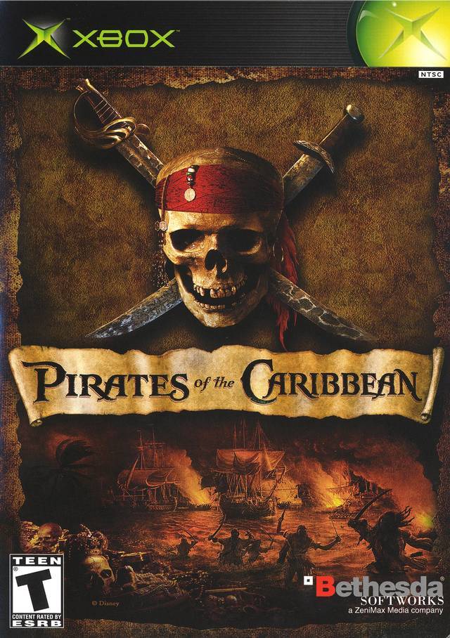 PIRATES OF THE CARIBBEAN (XBOX) - jeux video game-x