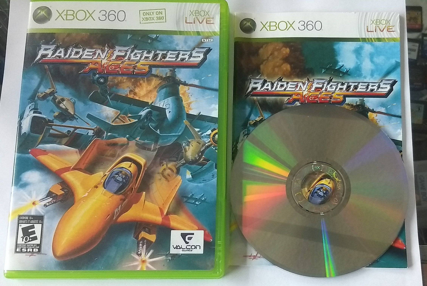 RAIDEN FIGHTERS ACES XBOX 360 X360 - jeux video game-x