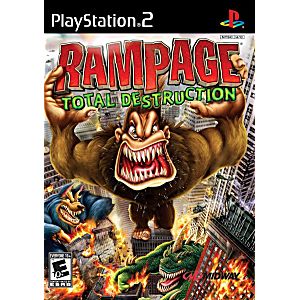 RAMPAGE TOTAL DESTRUCTION (PLAYSTATION 2 PS2) - jeux video game-x