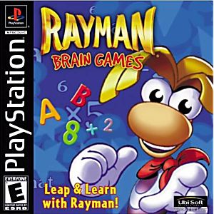 RAYMAN BRAIN GAMES (PLAYSTATION PS1) - jeux video game-x