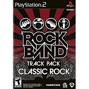 ROCK BAND TRACK PACK: CLASSIC ROCK (PLAYSTATION 2 PS2) - jeux video game-x