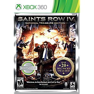 SAINTS ROW SR IV 4 NATIONAL TREASURE EDITION (XBOX 360 X360) - jeux video game-x