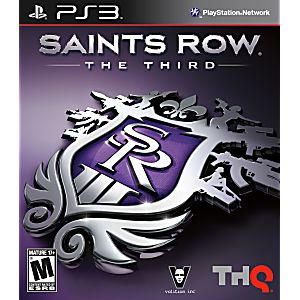 SAINTS ROW THE THIRD 3 (PLAYSTATION 3 PS3) - jeux video game-x