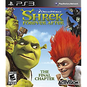SHREK FOREVER AFTER: THE FINAL CHAPTER (PLAYSTATION 3 PS3) - jeux video game-x