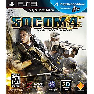 SOCOM 4: U.S. NAVY SEALS (PLAYSTATION 3 PS3) - jeux video game-x