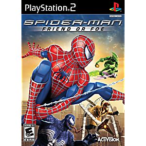 SPIDERMAN FRIEND OR FOE (PLAYSTATION 2 PS2) - jeux video game-x