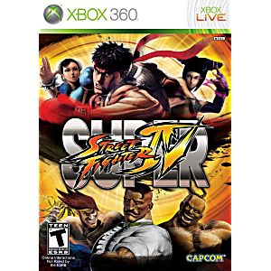 SUPER STREET FIGHTER IV 4 (XBOX 360 X360) - jeux video game-x