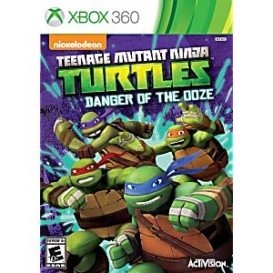 TEENAGE MUTANT NINJA TURTLES TMNT: DANGER OF THE OOZE (XBOX 360 X360) - jeux video game-x