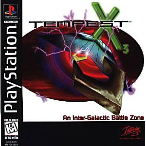 TEMPEST X3 AN INTER-GALACTIC BATTLE ZONE (PLAYSTATION PS1) - jeux video game-x