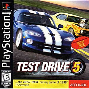 TEST DRIVE 5 (PLAYSTATION PS1) - jeux video game-x