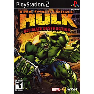 THE INCREDIBLE HULK ULTIMATE DESTRUCTION (PLAYSTATION 2 PS2) - jeux video game-x