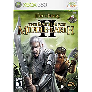 THE LORD OF THE RINGS BATTLE FOR MIDDLE EARTH II 2 (XBOX 360 X360) - jeux video game-x
